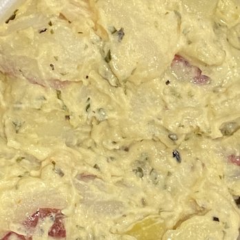 McGinnis’ Grill - Homemade potato salad, all fresh ingredients - Food Trucks Near Me McGinnis’ Grill - Homemade potato salad, all fresh ingredients - Food Trucks Near Me