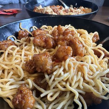 Pei Wei Asian Kitchen - NEW Firecracker Chicken with noodles - Asian Fusion Near Me - Cypress, Texas Pei Wei Asian Kitchen - NEW Firecracker Chicken with noodles - Asian Fusion Near Me - Cypress, Texas