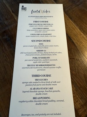 Menu photo 5 Field & Tides Houston, TX Menu photo 5 Field & Tides Houston, TX