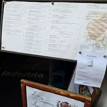 Industria Ristorante - Menu 2025 - Mediterranean Near Me - Florence, FI