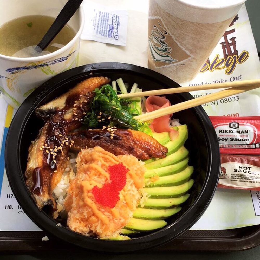 Little Tokyo - Tokyo Signature Sushi Bowl comes with Miso Soup - Japanese Near Me - Haddonfield, New Jersey Little Tokyo - Tokyo Signature Sushi Bowl comes with Miso Soup - Japanese Near Me - Haddonfield, New Jersey