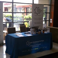 Brauer Insurance Services - Our little Health Insurance booth...not bad!