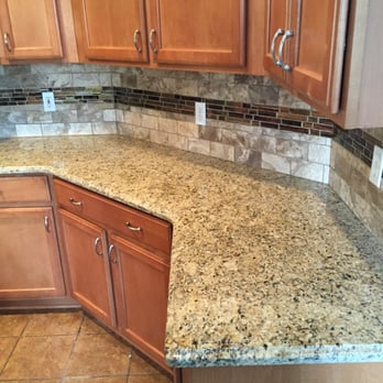 Back Countertops With No Seams Throughout Granite And Ogee Edge As