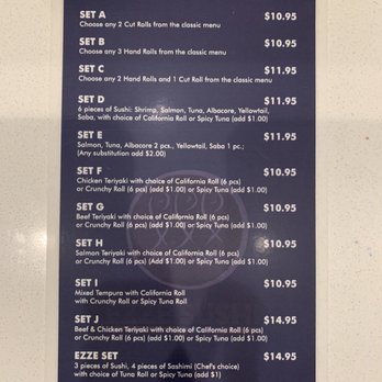 Ezze Sushi - Lunch special start at 11:00 until 3PM - Sushi Bars Near Me - Glendora, California Ezze Sushi - Lunch special start at 11:00 until 3PM - Sushi Bars Near Me - Glendora, California