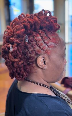 Loc and braid stylist, colorist - These are few of many project I have completed 
To view more of my work, my instagram is @Jays_Afro_Hands