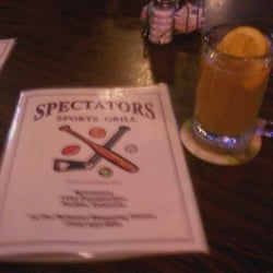 Spectators Sports Grill - Great food and Blue Moon! Enough said :)