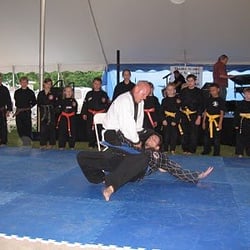 Master McCann's Academy of Martial Arts - Master McCann's demo at the St. Veronica fair 2010