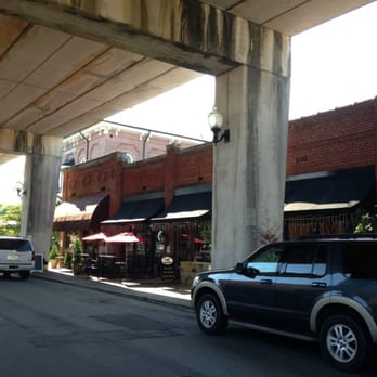 Appalachian Grill - It's a little tricky to find.  As you can see, it is UNDER the bridge. - American Near Me - Cartersville, Georgia