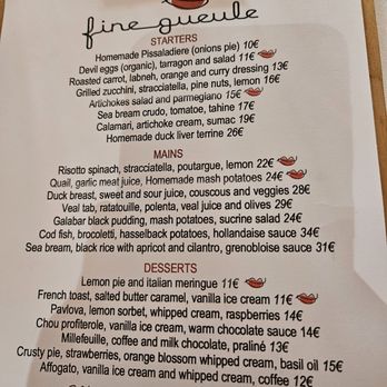 Fine Gueule - French Near Me - Nice, 06