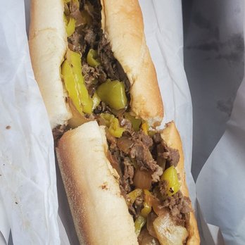Rocky's Pizza and Grille - Cheesesteak Whiz wit. And hot peppers. - Sandwiches Near Me - Broomall, Pennsylvania Rocky's Pizza and Grille - Cheesesteak Whiz wit. And hot peppers. - Sandwiches Near Me - Broomall, Pennsylvania