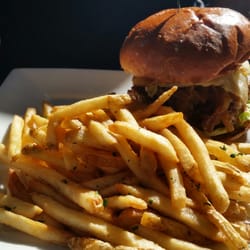 The Crema Cafe - His burger