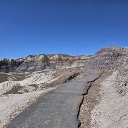 Blue Mesa Trail - The trail
