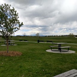 Beautiful view of the mountains from the park. Also the air traffic control tower is still here.