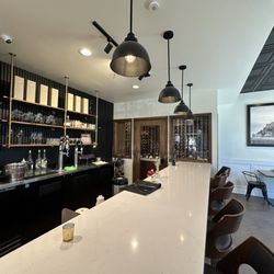 Side dining wine bar , wine collection