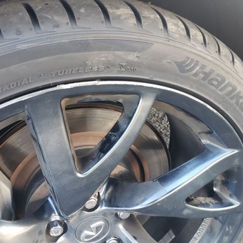 VIP Tires - damaged lip - Tires Near Me - Honolulu, Hawaii
