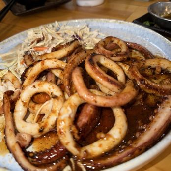 Ju Hachi - Stir fry Fried Calamari - Sushi Bars Near Me - Sacramento, California Ju Hachi - Stir fry Fried Calamari - Sushi Bars Near Me - Sacramento, California