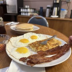 Camilas Breakfast Cafe - Don't remember what this was called but a lot of food for price....also eggs over easy were perfect!