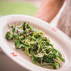 Homestead - Broccolini salad.