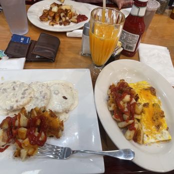 The Omelette Cafe - Country Biscuits and Sausage Gravy  Mexican Omelette Fresh Squeezed Orange Juice - Cafes Near Me - Manassas, Virginia