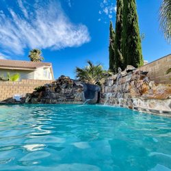 Kleen-Sweep Pool and Spa Supplies - I love the color of the pool after our weekly professional cleaning.