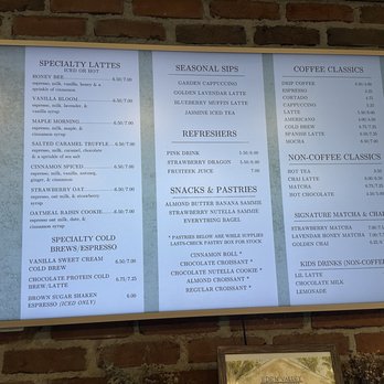 Eden Valley Coffee - Menu - Coffee & Tea Near Me - State College, Pennsylvania