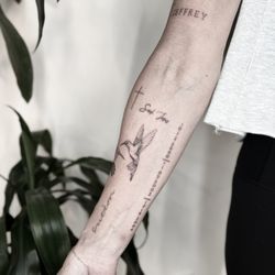 MD Tattoo Studio - Fineline at its finest! Text us for appointments with Ani at (805) 910-1444, or drop by our studio!