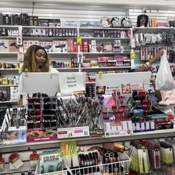 Lux Beauty Supply - The two young innocent ladies that are probably just looking for a job and the discounts that come with a job like this.