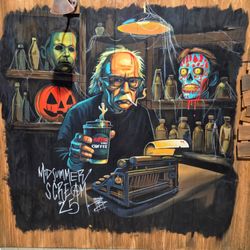 2026 Midsummer Scream - Horror Vibes Coffee Mural
