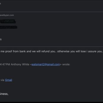Travel By Jen - Them claiming to offer a refund (but I Donot trust them at all) if I drop my dispute or I else I would lose my dispute. - Travel Agents Near Me - Oceanside, New York Travel By Jen - Them claiming to offer a refund (but I Donot trust them at all) if I drop my dispute or I else I would lose my dispute. - Travel Agents Near Me - Oceanside, New York