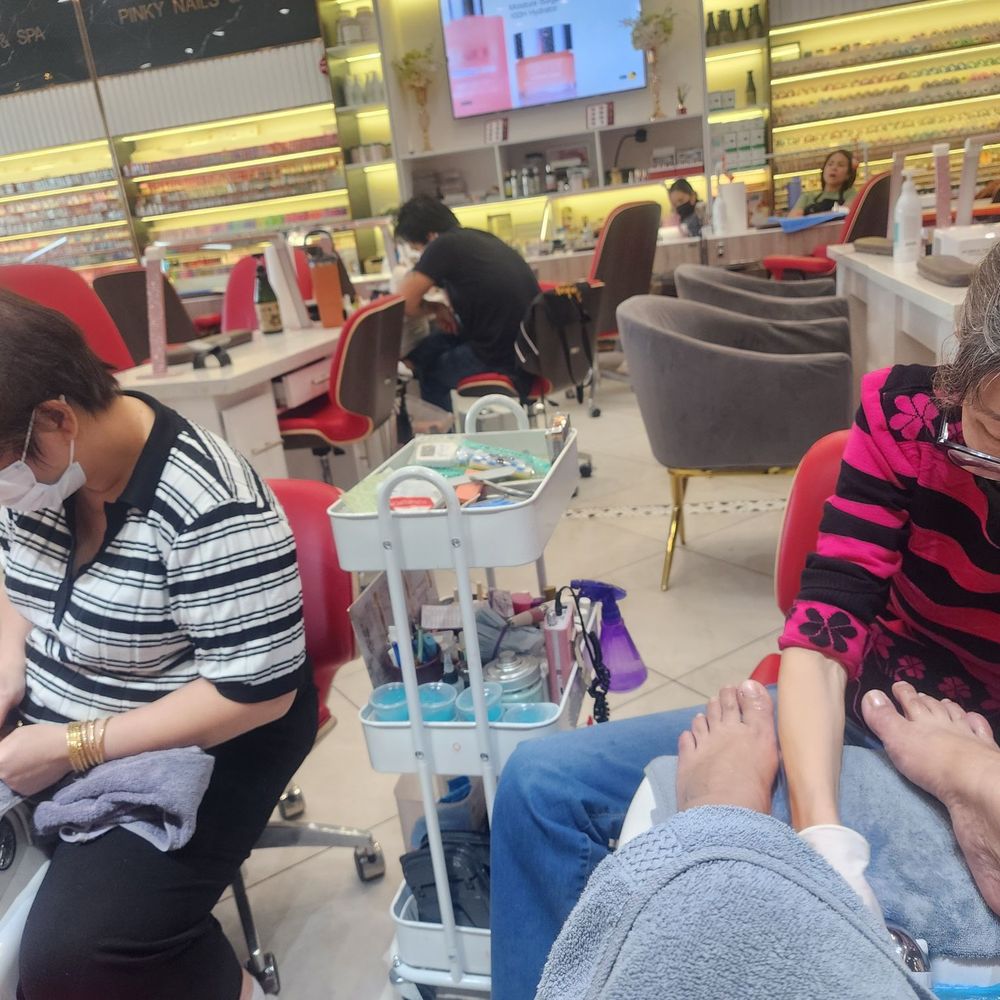 Pinky Nails & Spa By Cindy - These were the 2 ladies talking about the fishy nails of the girls sitting next to me. - Nail Salons Near Me - Avondale, Arizona Pinky Nails & Spa By Cindy - These were the 2 ladies talking about the fishy nails of the girls sitting next to me. - Nail Salons Near Me - Avondale, Arizona