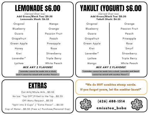 Menu photo 3 Miss Tea Baldwin Park, CA