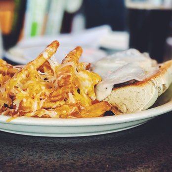 Benson's Tavern - Prime rib sandwich and cheese fries - American Near Me - Reading, Ohio