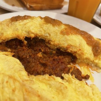 More Than Waffles - Chili Cheese omelette, waffles, and OJ #LA #Ventura #Encino #breakfastofchampions - Breakfast & Brunch Near Me - Encino, California More Than Waffles - Chili Cheese omelette, waffles, and OJ #LA #Ventura #Encino #breakfastofchampions - Breakfast & Brunch Near Me - Encino, California