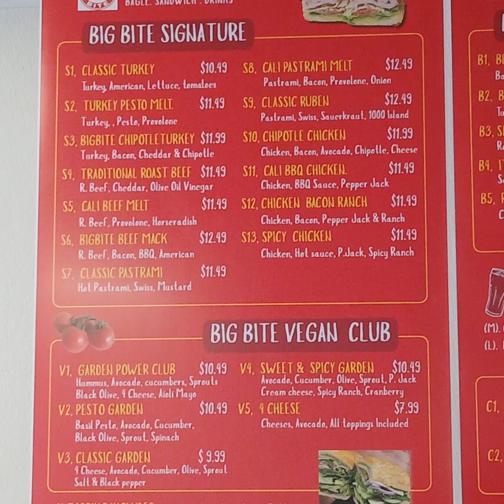 Big Bite - Menu - Sandwiches Near Me - Sacramento, California Big Bite - Menu - Sandwiches Near Me - Sacramento, California