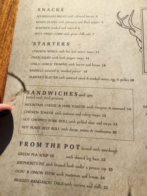 Menu photo 3 Hunter & Barrel Ringwood, VIC Menu photo 3 Hunter & Barrel Ringwood, VIC
