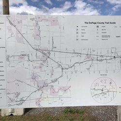 Great Western Trail - Map of Great Western Trail and Illinois Prairie Path