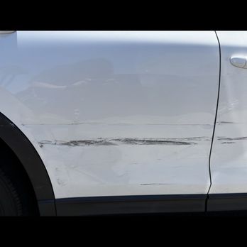 Reflections Auto Collision - Before - damage after getting side swiped - Body Shops Near Me - Wilmington, California Reflections Auto Collision - Before - damage after getting side swiped - Body Shops Near Me - Wilmington, California