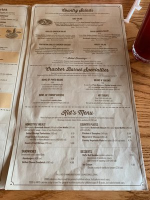Menu photo 2 Cracker Barrel Old Country Store Layton, UT Menu photo 2 Cracker Barrel Old Country Store Layton, UT