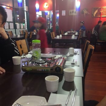 Family House - Inside they bring portable burners to the table - Korean Near Me - Hamilton, WKO Family House - Inside they bring portable burners to the table - Korean Near Me - Hamilton, WKO