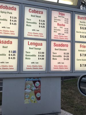 Menu photo 7 TJ Tacos Escondido, CA