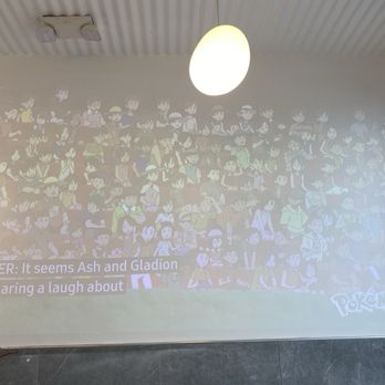 Timeout Tea Club - Pokémon playing on the projector - Bubble Tea Near Me - San Fernando Valley, California Timeout Tea Club - Pokémon playing on the projector - Bubble Tea Near Me - San Fernando Valley, California