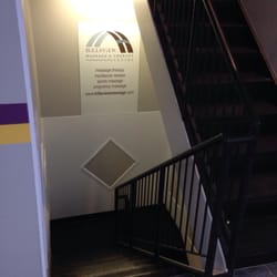 Hillsview Massage & Therapy Center - They are on lower level (basement). Only stairs, there is not an elevator in building