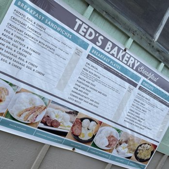 Ted's Bakery - Menu - Bakeries Near Me - Haleiwa, Hawaii