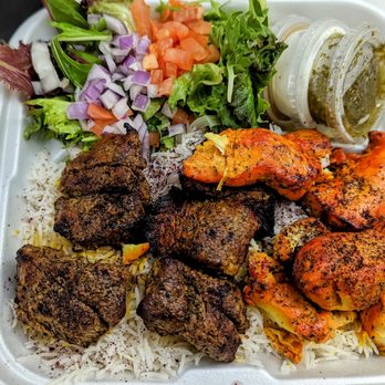 Baba Kabob - Beef Kabob and Chicken Kabob Plate (to-go) - Mediterranean Near Me - San Diego, California Baba Kabob - Beef Kabob and Chicken Kabob Plate (to-go) - Mediterranean Near Me - San Diego, California