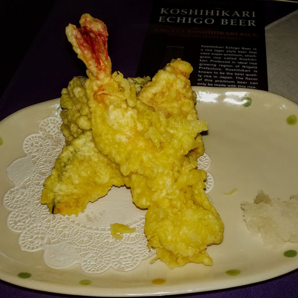 Shiki Japanese Restaurant - Tempura with the black cod combo - Japanese Near Me - Seattle, Washington
