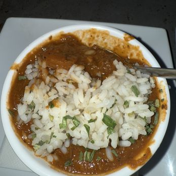 Coosh's Bayou Rouge - Gumbo had so much corn starch it was like jello - Cajun/Creole Near Me - Tallahassee, Florida