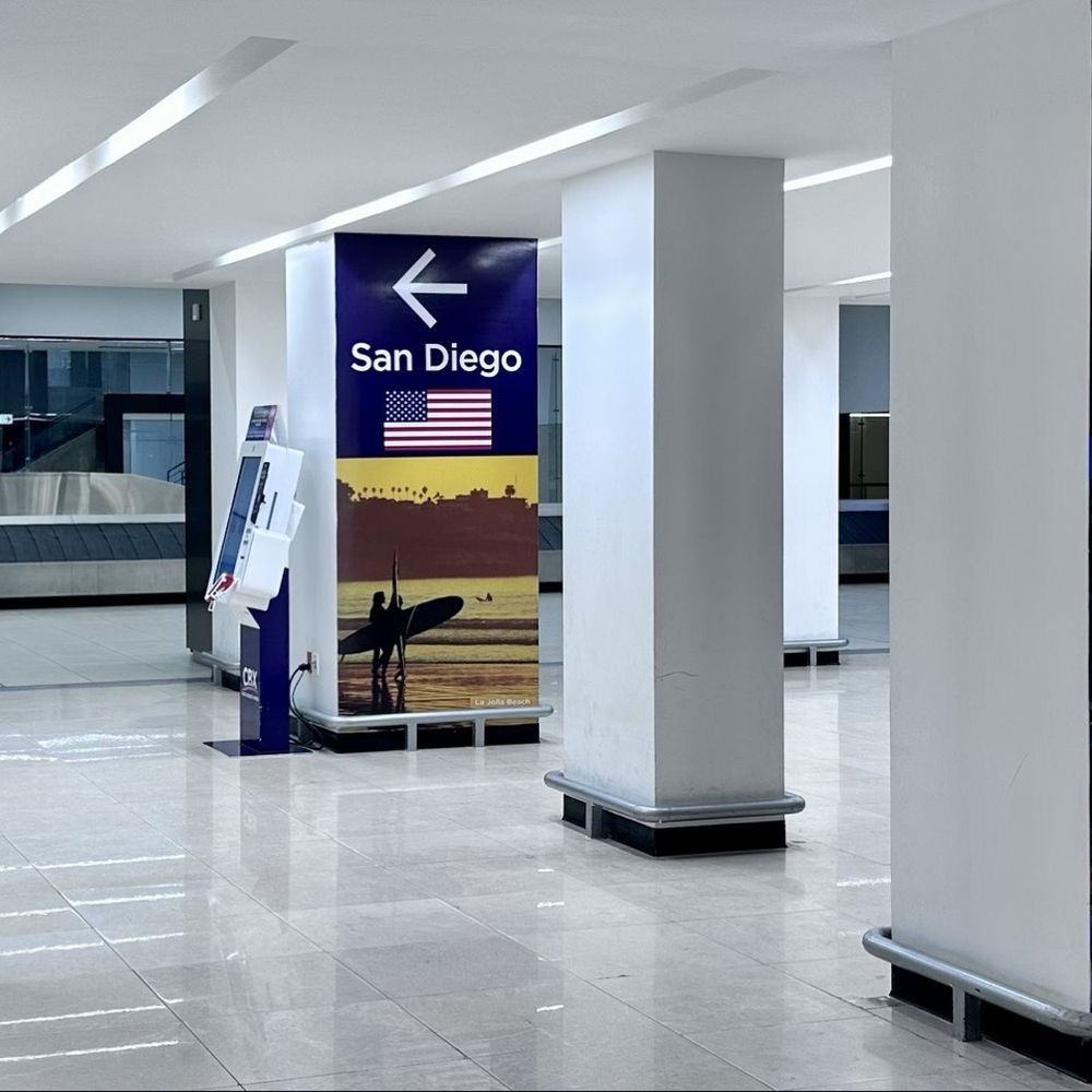 CBX Cross Border Xpress - USA -- to your left - Airport Terminals Near Me - San Diego, California