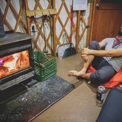 Flagstaff Nordic Center - yurting around