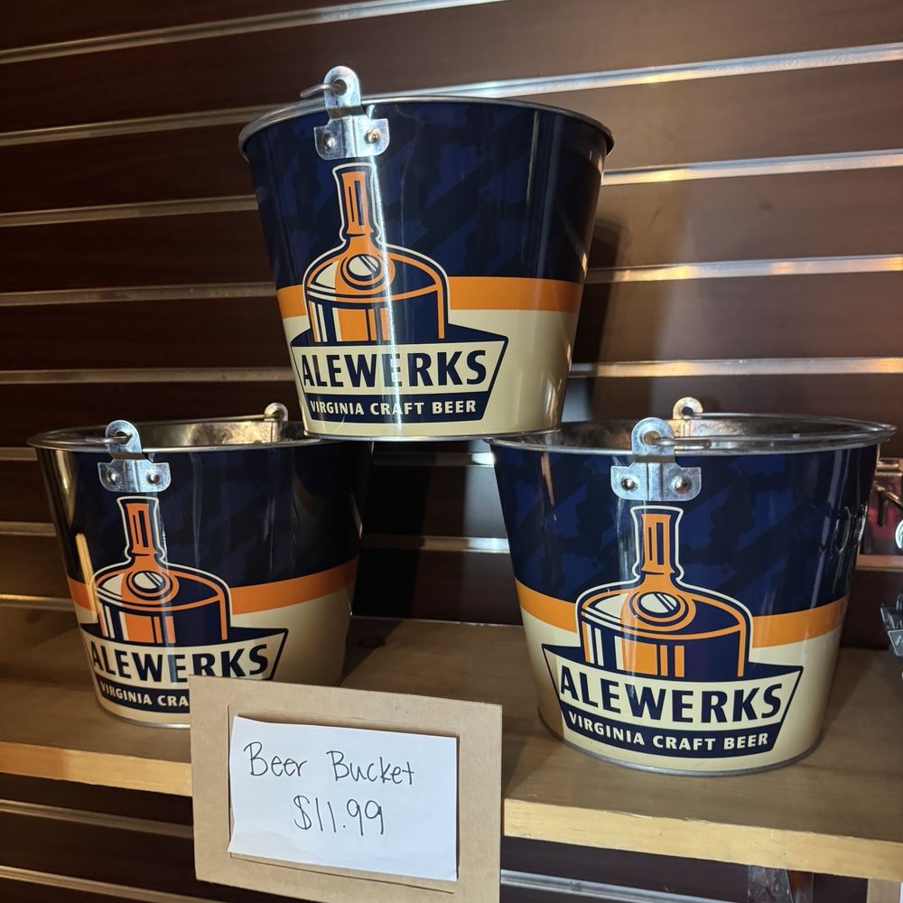Alewerks Brewing - Buckets for sale - Breweries Near Me - Williamsburg, Virginia Alewerks Brewing - Buckets for sale - Breweries Near Me - Williamsburg, Virginia