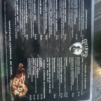 Mickey Quinns - Menu - Irish Pub Near Me - Seminole, Florida